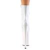 Pleaser - INFINITY1020 Bottes de plateforme, Pole dance chaussures - Chaussures de pole dance - Blanc Product image
